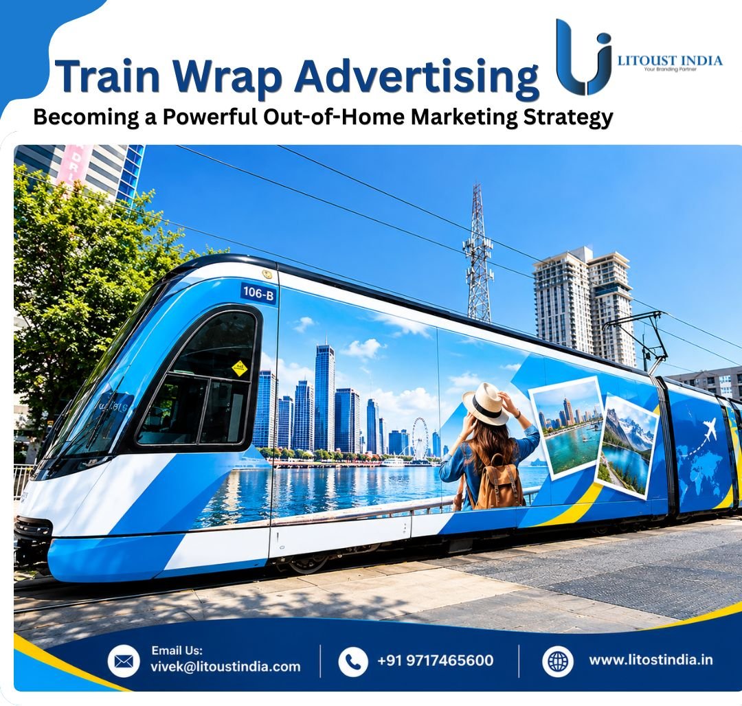 Why Train Wrap Advertising Is Becoming a Powerful Out-of-Home Marketing Strategy